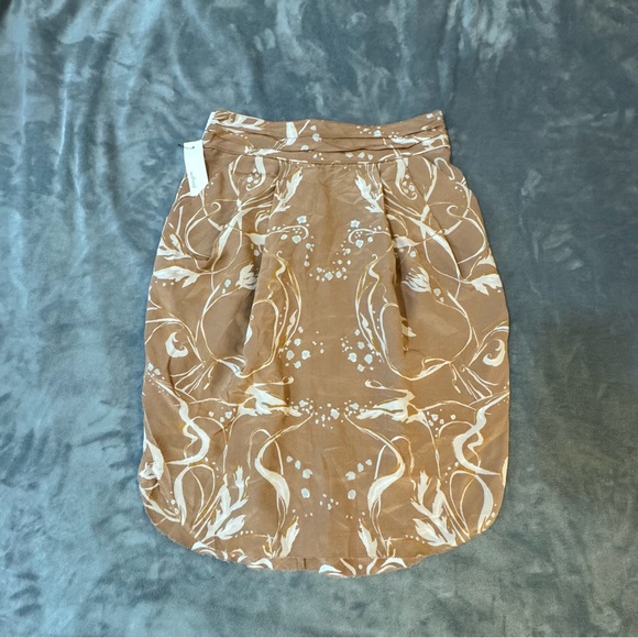 Wilfred Dresses & Skirts - Wilfred Mocha/Birch 100% Silk Skirt